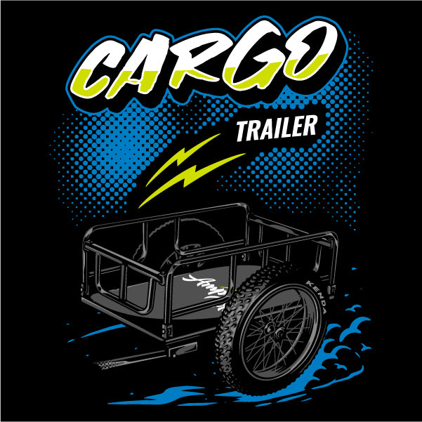 AMPD BROS DELUXE CARGO BIKE TRAILER