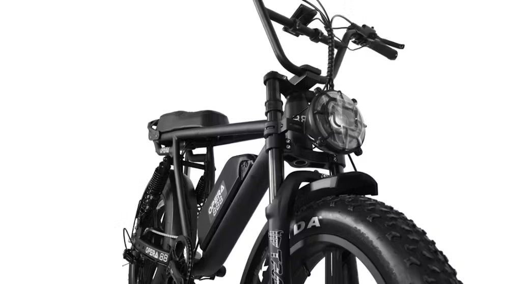 REVER OPERA 888 Matte Black Ebike 750watt