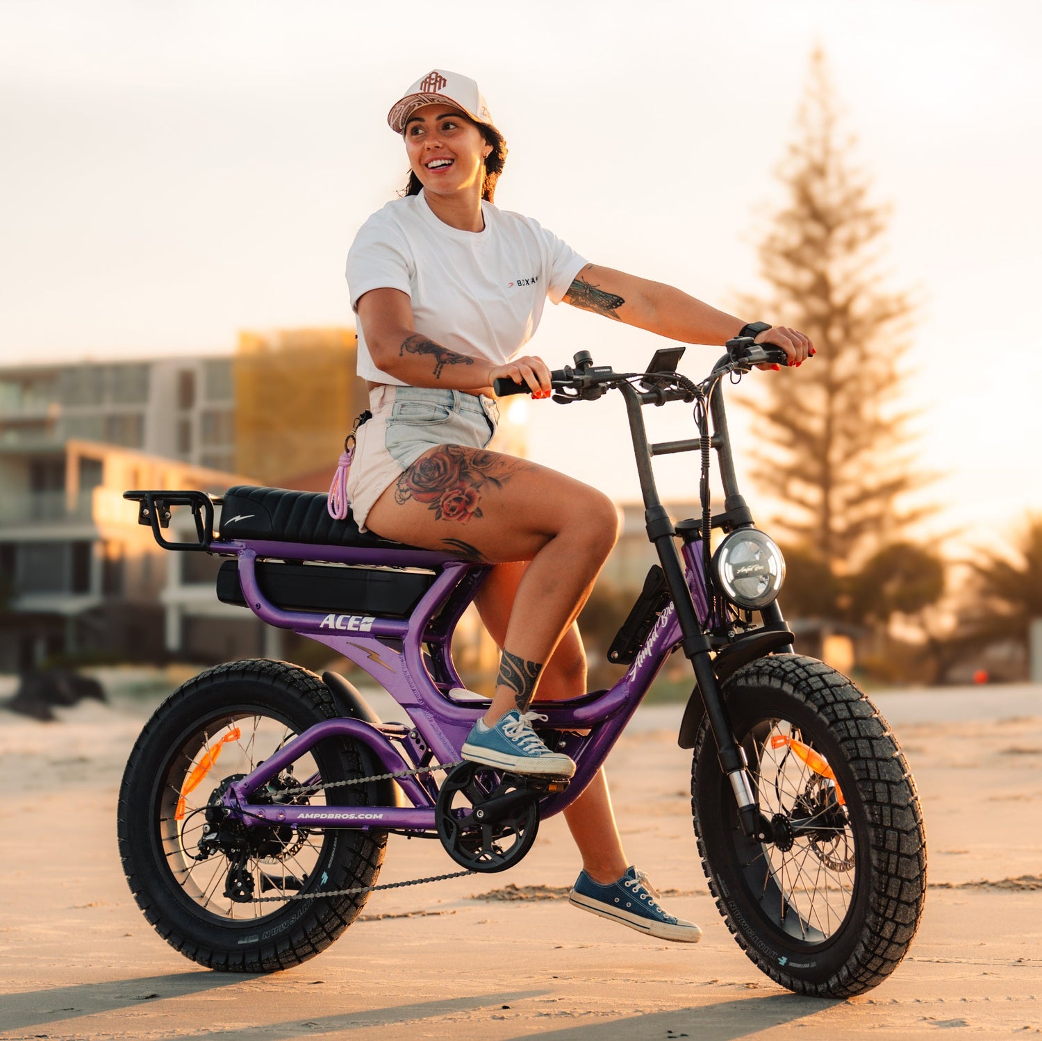 electric bicycle gold coast Priority E-COAST Belt Drive Bike | Step-Through | Gloss White Coast is the ONLY electric belt drive beach cruiser on the market! HireHood | EnzZone E-Bike Hire