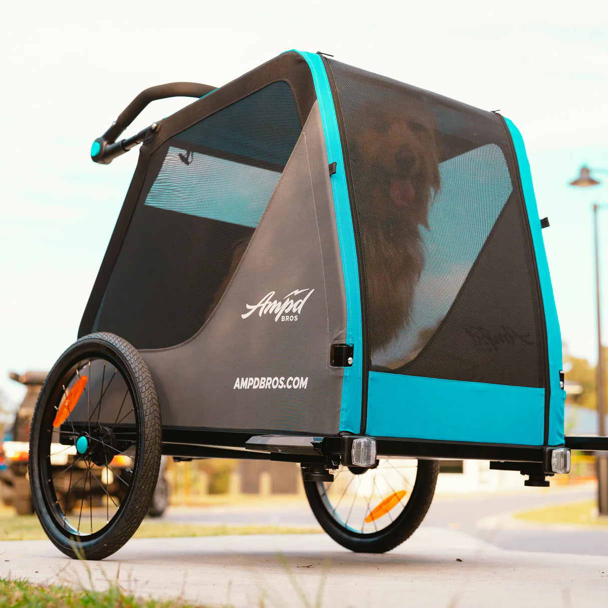 Ampd Bros Deluxe Pet Trailer