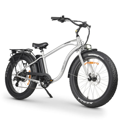 AMPD BROS CHUBBIE ELECTRIC BEACH CRUISER BIKE