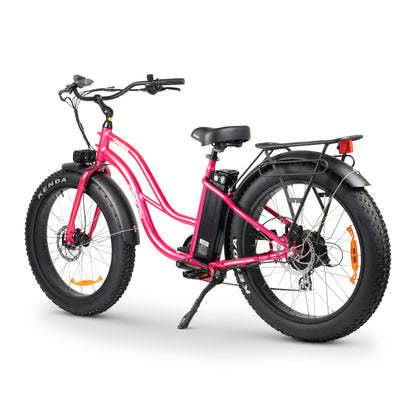 AMPD BROS CHUBBIE-S ELECTRIC BEACH CRUISER BIKE