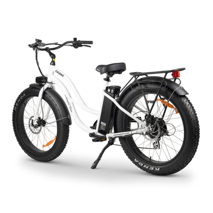 AMPD BROS CHUBBIE-S ELECTRIC BEACH CRUISER BIKE
