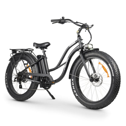 AMPD BROS CHUBBIE-S ELECTRIC BEACH CRUISER BIKE