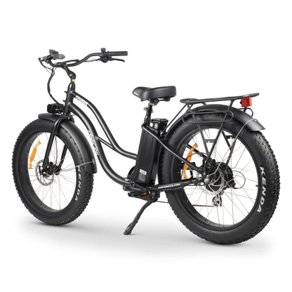 AMPD BROS CHUBBIE-S ELECTRIC BEACH CRUISER BIKE