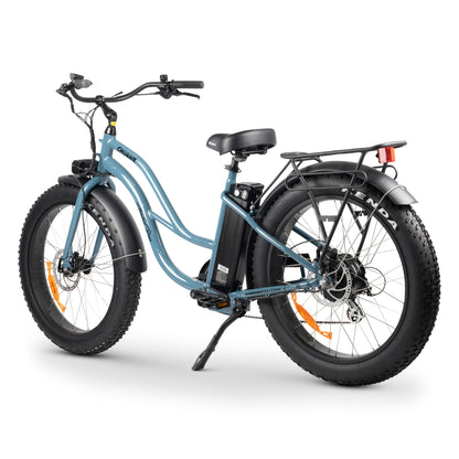 AMPD BROS CHUBBIE-S ELECTRIC BEACH CRUISER BIKE