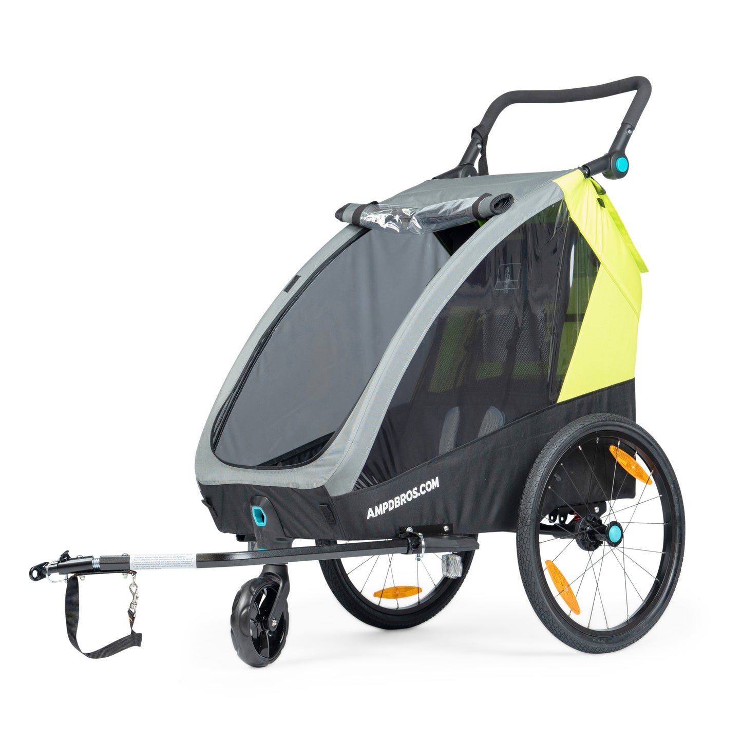 AMPD BROS DELUXE KIDS BIKE TRAILER