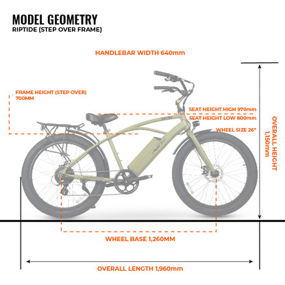 AMPD BROS RIPTIDE ELECTRIC BIKE