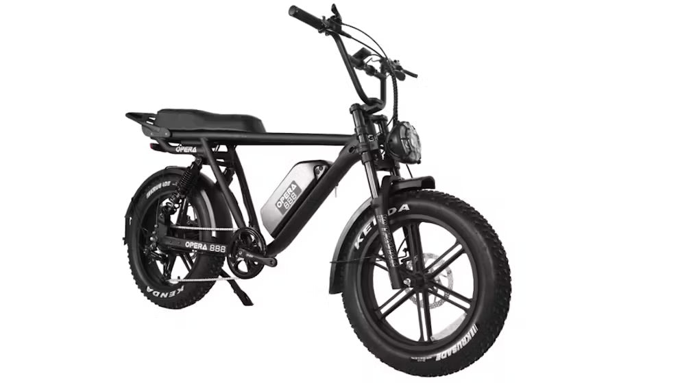 REVER OPERA 888 Matte Black Ebike 750watt