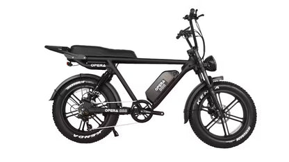 REVER OPERA 888 Matte Black Ebike 750watt